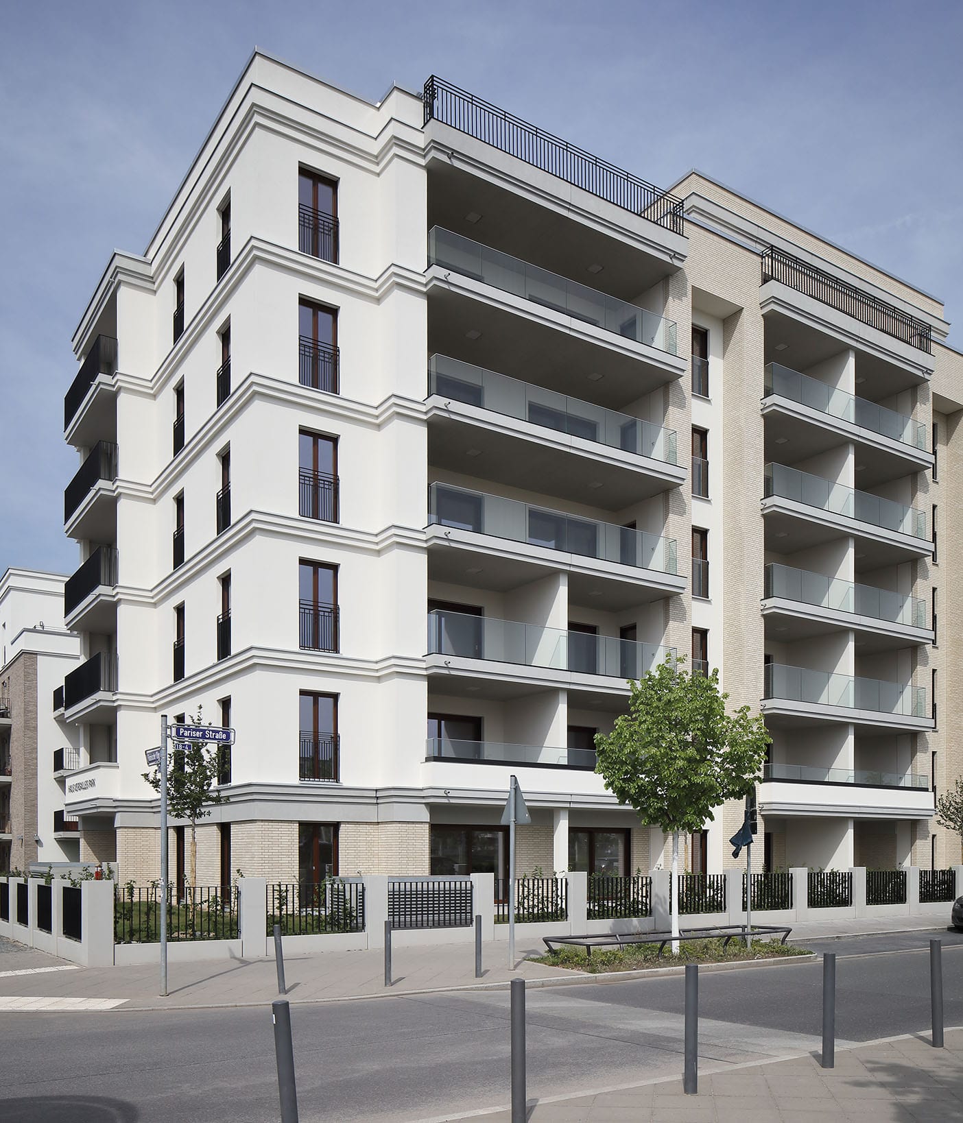 Stroeher Klinkerriemchen Zeitlos Kalkbrand Referenzen Parkend Frankfurt 04