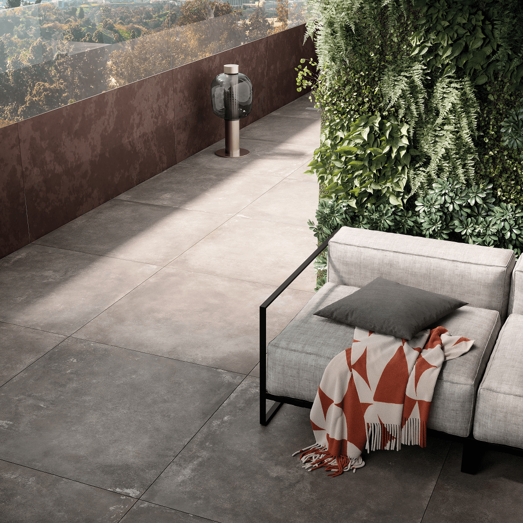 01 Terrassenplatten Gepadi Deep Urban 20 100X100x2 5749 Umbra Matt 95069 007 02 1