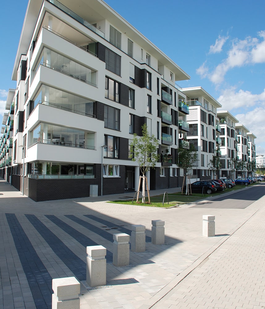 Stroeher Klinkerriemchen Keravette Referenzen City Park Villen Karlsruhe 02